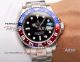 Best replica Rolex GMT red and blue ceramic bezel stainless steel men's watch (3)_th.jpg